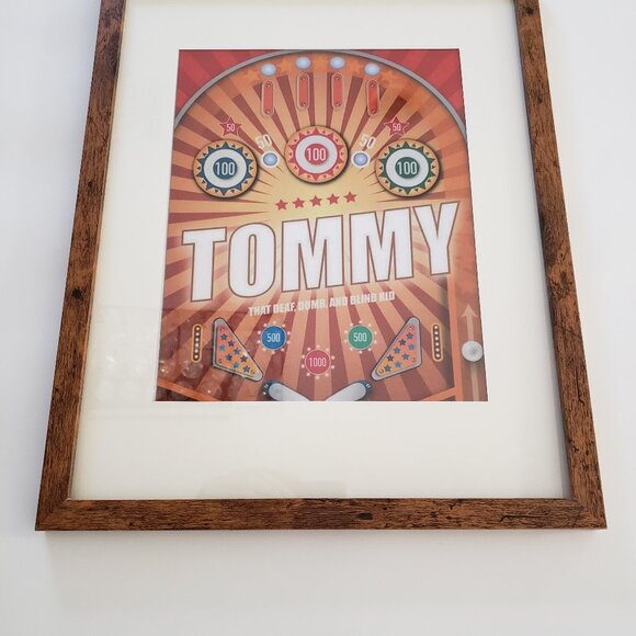 The "The Who" Pinball Wizard 11x14 Matted Print - Picture 1 of 2